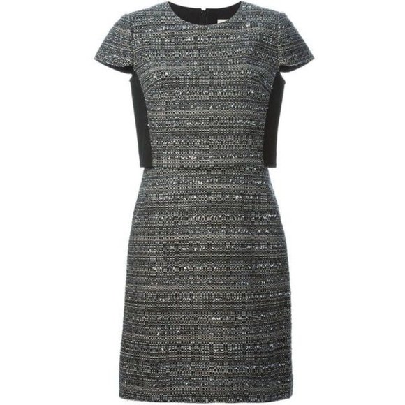 Tory Burch Deandra Boucle Knit Tweed Dress - Picture 5 of 6